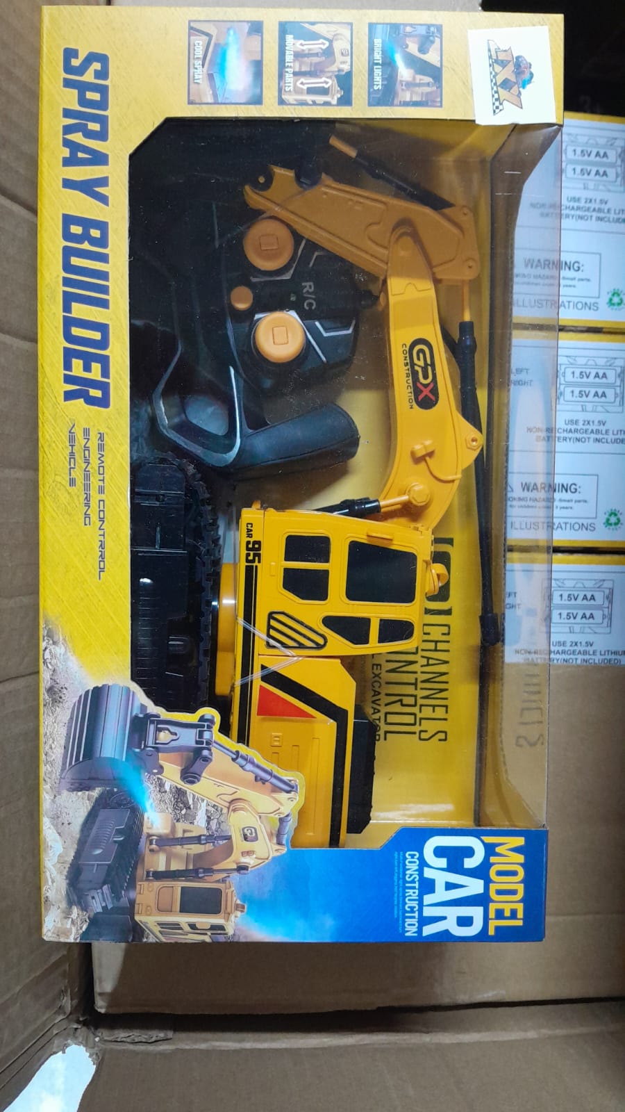 Remote Control Excavator Construction Vehicle RC Truck | Kids Toy