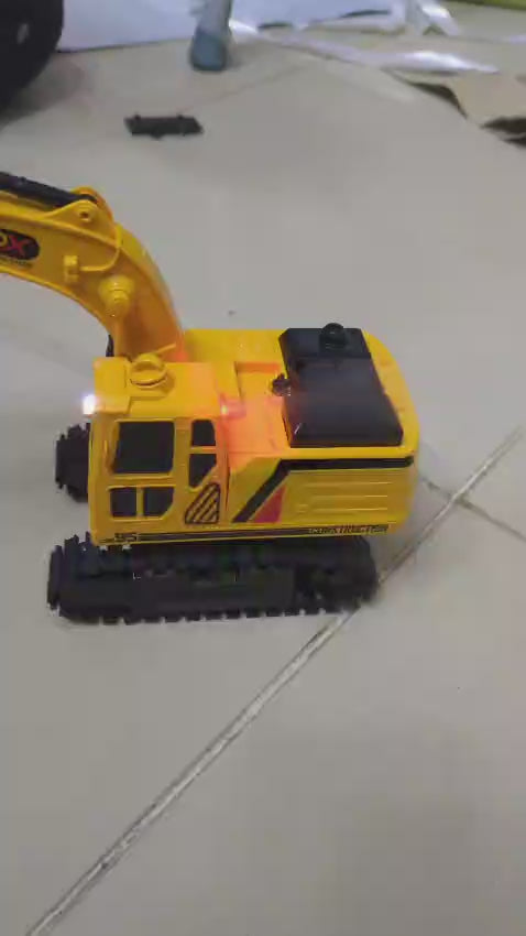 Remote Control Excavator Construction Vehicle RC Truck | Kids Toy